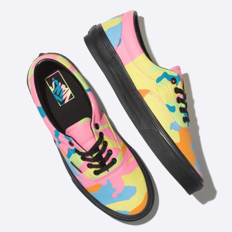 Vans,发售,Era  颇为讨喜的霓虹迷彩！Vans Era 全新配色现已海外发售