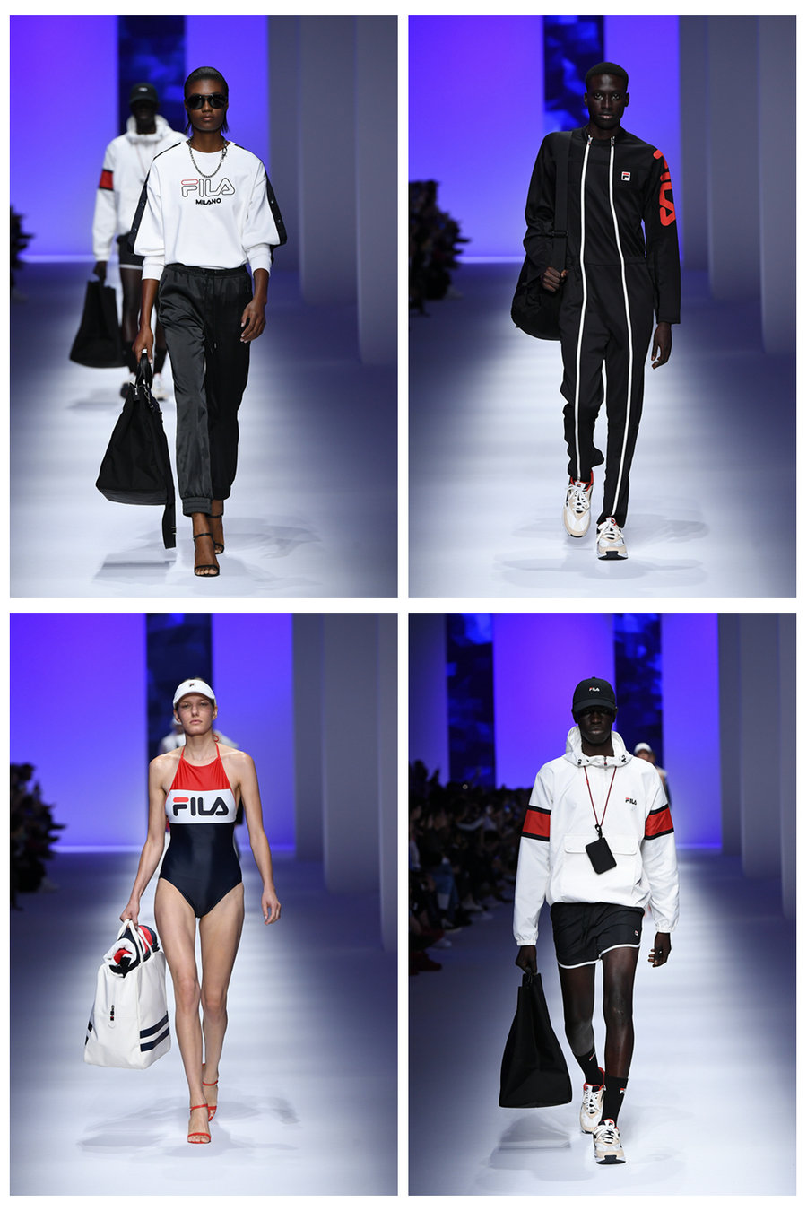 米兰,  同步入手走秀款！FILA 米兰时装周 2019 ICONIC 系列秀场直击！