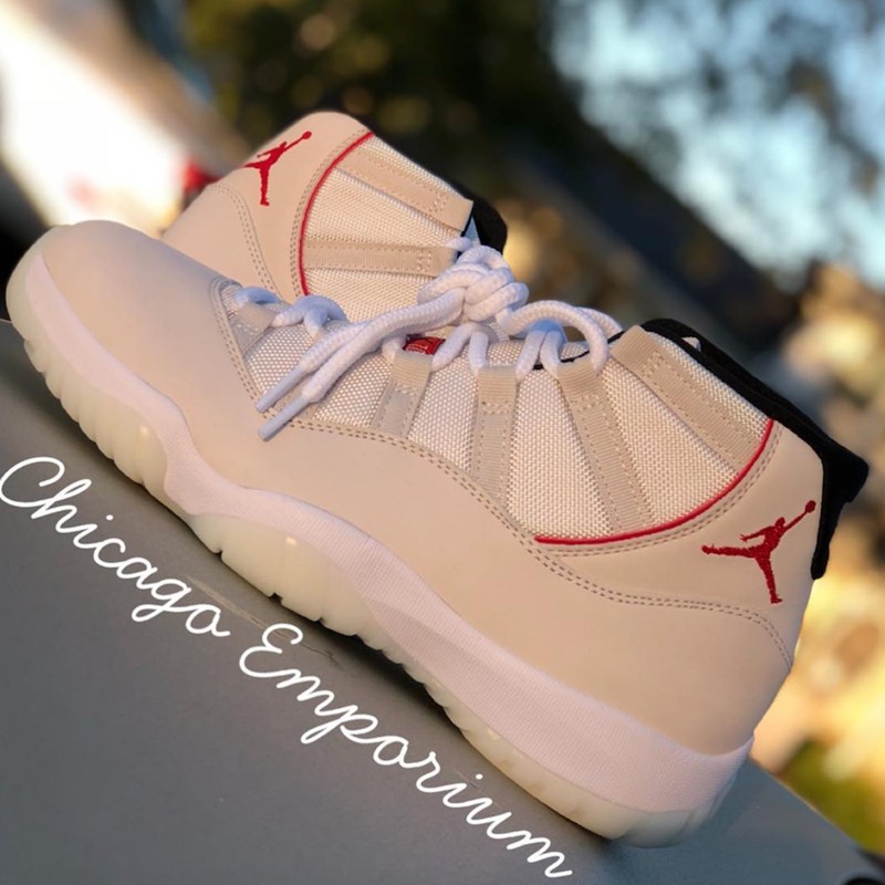 Jordan Brand,Air Jordan 11,Pla  康扣之前还有这双！Air Jordan 11 “Platinum Tint” 发售日期释出