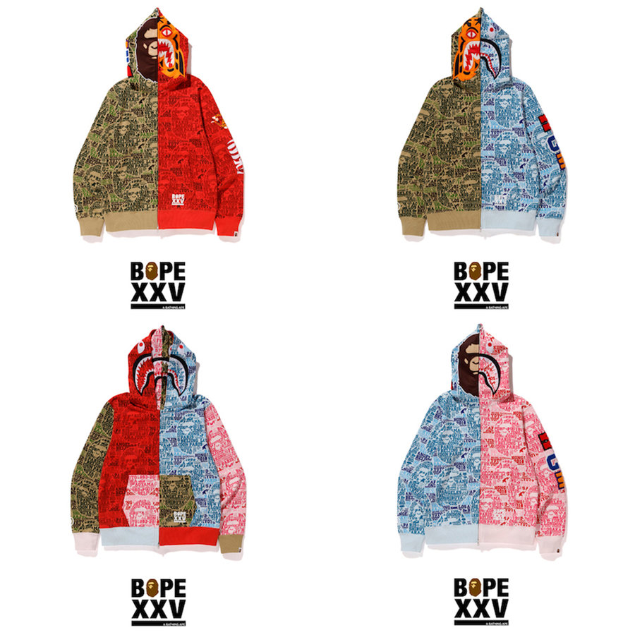 BAPE,mmj,kith,UDFTD  BAPE® 25 周年限定让人过目不忘！KITH 发布秋季系列 Lookbook！