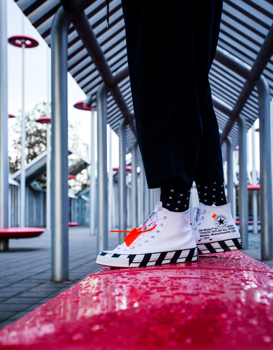 OFF-WHITE,Converse,开箱,上脚  市场价突破 ￥3000！下周发售的 OFF-WHITE x Converse 2.0 提前上脚！