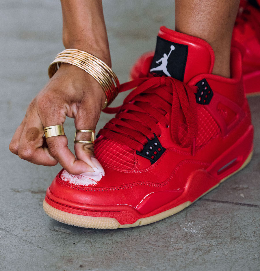 AV3914-600,AJ4,Air Jordan 4 AV3914-600 暗藏刮刮乐！女生专属 Air Jordan 4 光棍节配色有这几个特点！