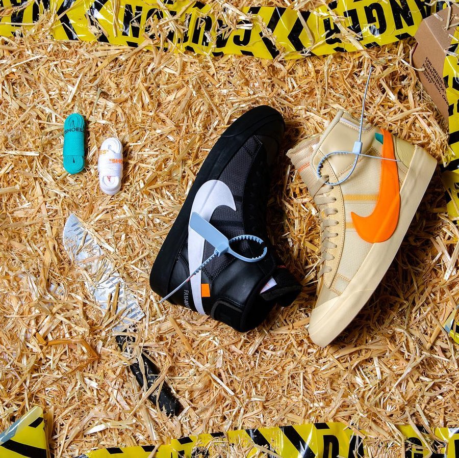 中国区,延期,了,OFF-WHITE,Blazer,Mid,  中国区延期了！OFF-WHITE x Blazer Mid 双色并没有如期发售
