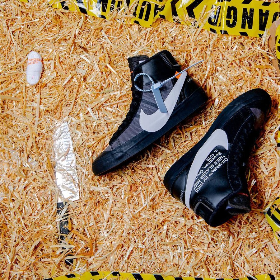 中国区,延期,了,OFF-WHITE,Blazer,Mid,  中国区延期了！OFF-WHITE x Blazer Mid 双色并没有如期发售
