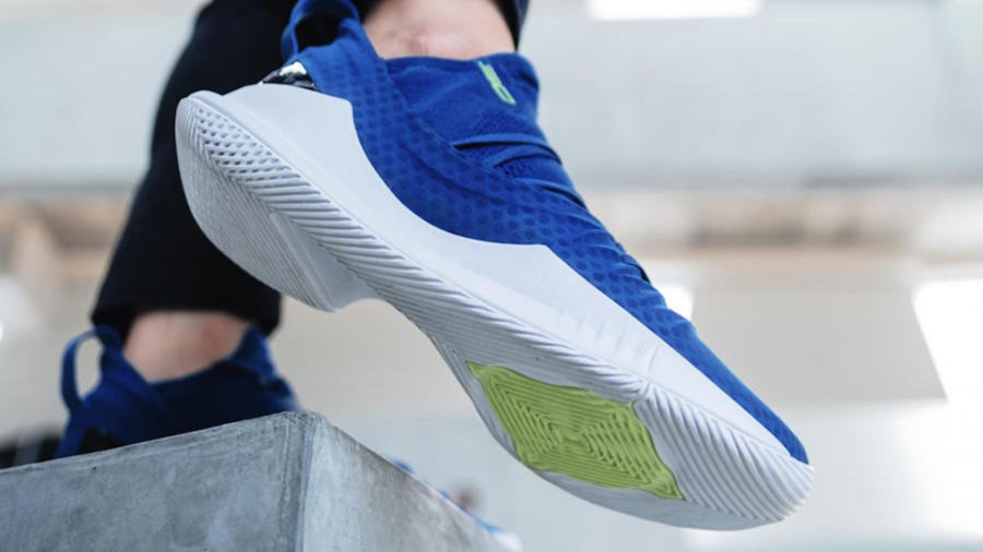 Under Armour,Curry 5,发售,上脚  将于本月发售！UA Curry 5 “Royal Blue” 上脚效果预览