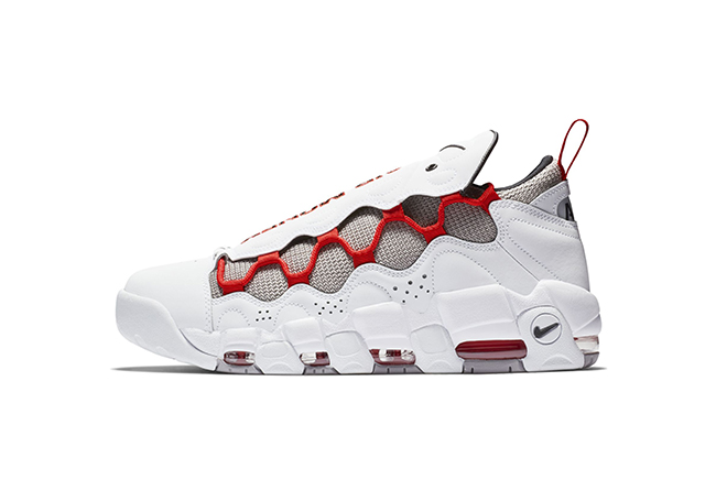 Nike,Air More Money  经典的白红搭配！Nike Air More Money 全新配色曝光