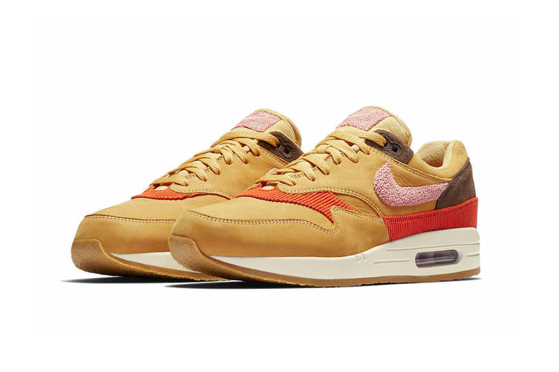 Air Max 1,Wheat Gold,发售  颠覆传统生胶外底！Air Max 1 “Wheat Gold” 下月发售