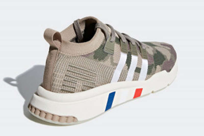 EQT Support Mid ADV,adidas,发售  这双迷彩有点特别！EQT Support Mid ADV “Camo” 即将发售