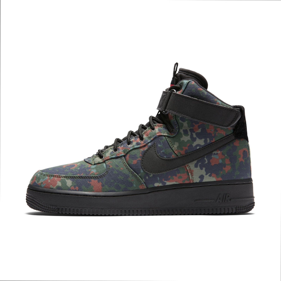 Air Force 1,AF1,Nke  全新军事风造型！德军迷彩配色 Air Force 1 Hi 曝光