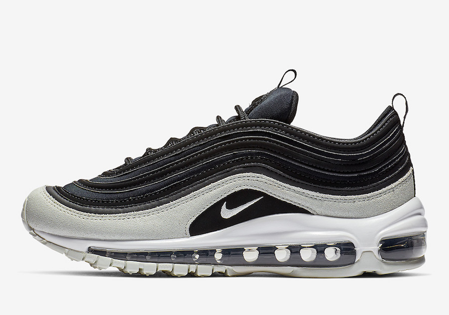 Air Max 97,发售,917646-007  经典酷黑 + 灰麂皮装扮！Air Max 97 全新配色即将发售