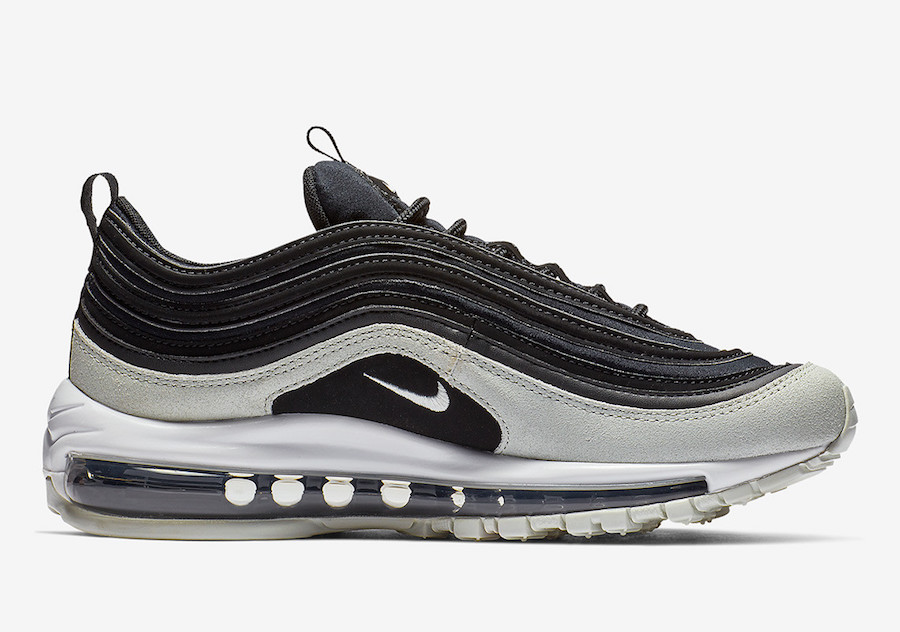 Air Max 97,发售,917646-007  经典酷黑 + 灰麂皮装扮！Air Max 97 全新配色即将发售