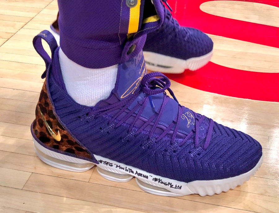 Nike,LeBron 16,King Court Purp  得不到的永远是最好！看看湖人紫金配色 LeBron 16 到底有多美
