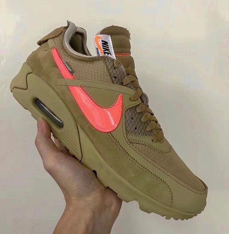 Air Max 90,OFF-WHITE,Nike  第一双军事风！？沙漠配色 OFF-WHITE x Air Max 90 首次曝光