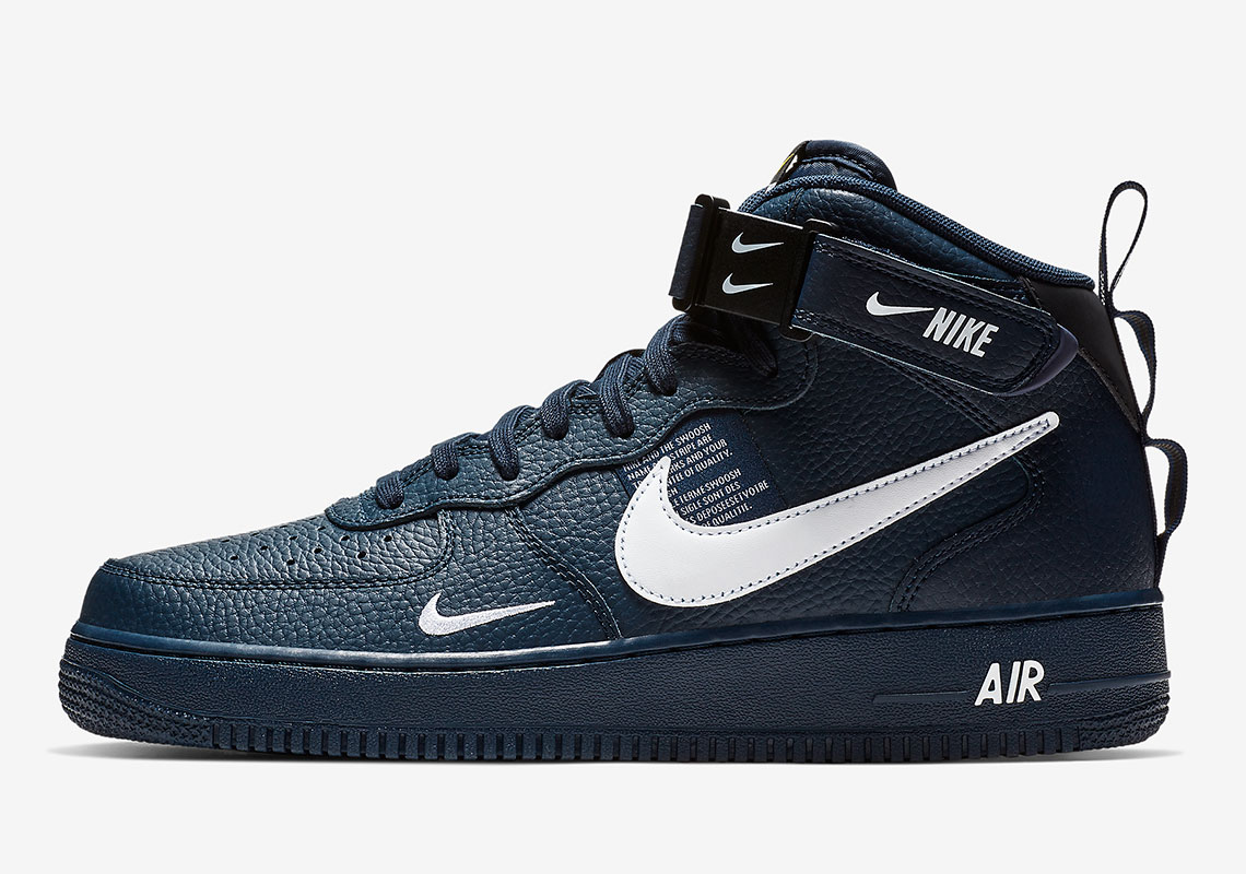 Air Force 1,发售,AF1  颜值堪比 OFF-WHITE 联名！Nike Air Force 1 Mid 即将发售