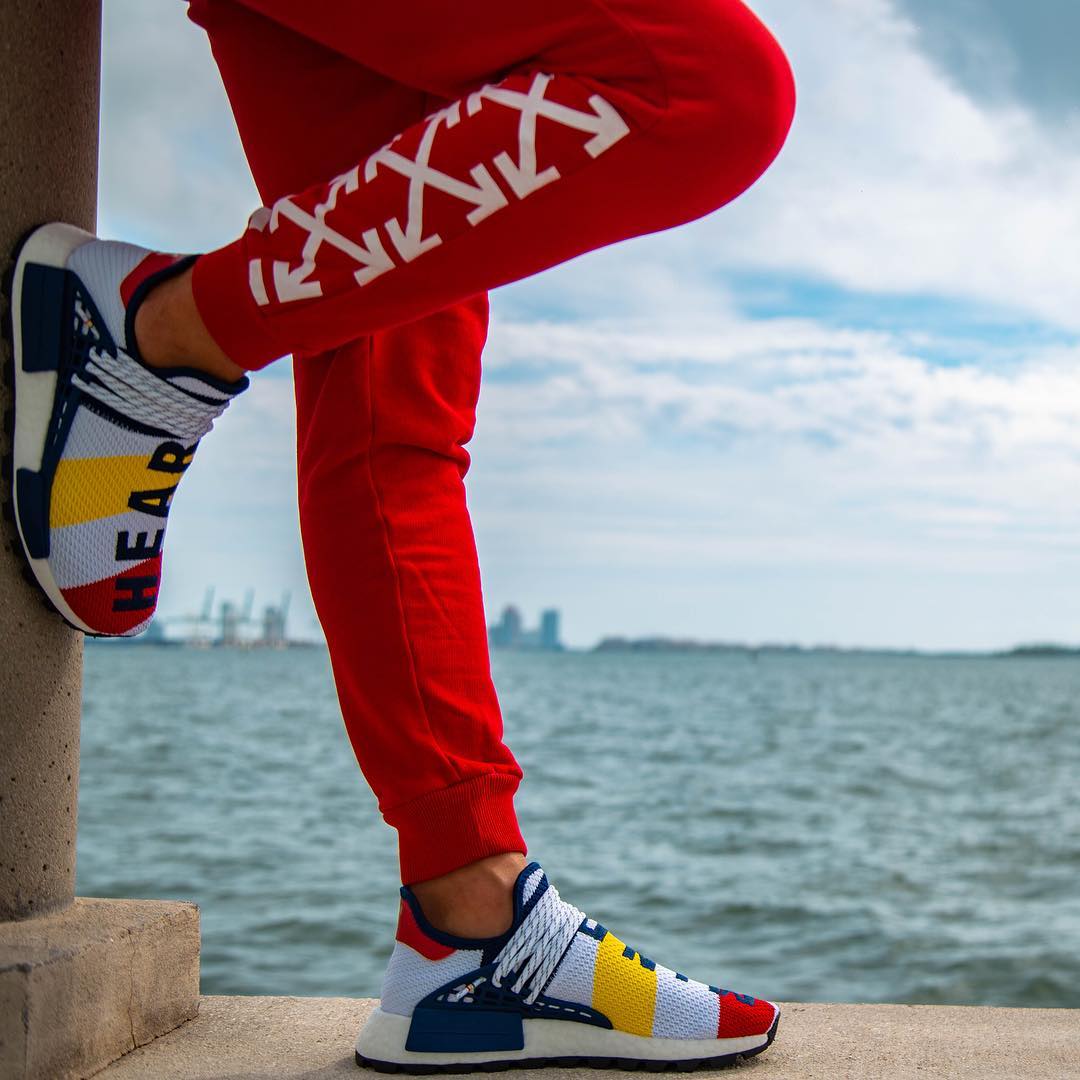 Hu nmd,发售  重磅三方联名！菲董 x BBC x adidas 上脚美图欣赏