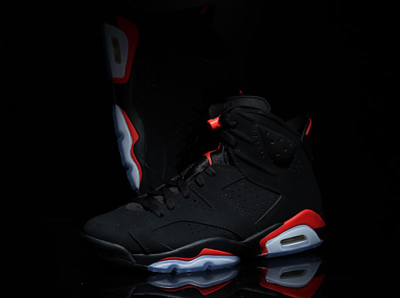 Air Jordan 6,AJ6,发售,Black Infr  红色更深！明年回归的黑红 Air Jordan 6 完整细节释出！