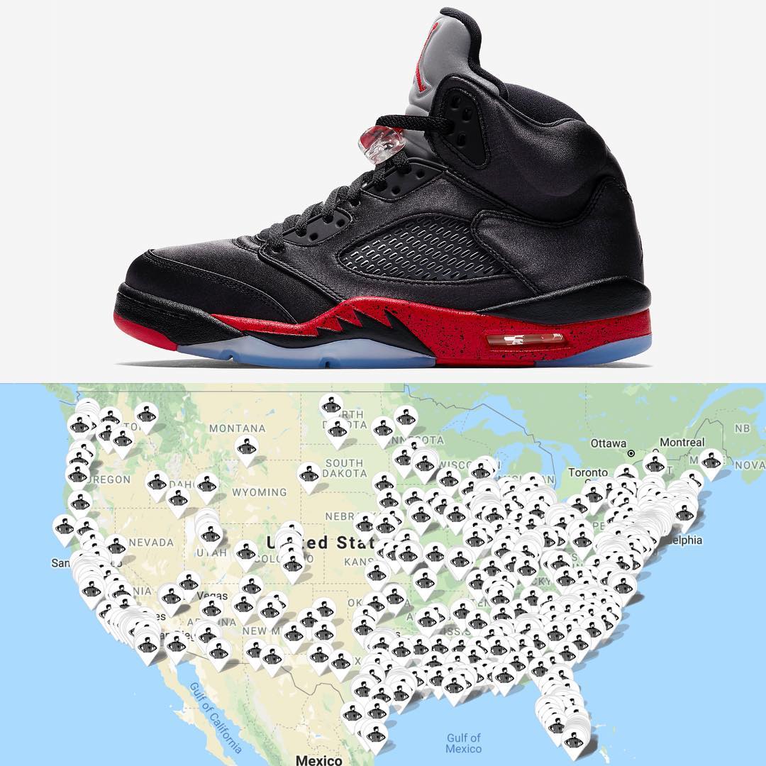 AJ5,Air Jordan 5,136027-006   货量不小！丝绸 Air Jordan 5 将于本周六发售！