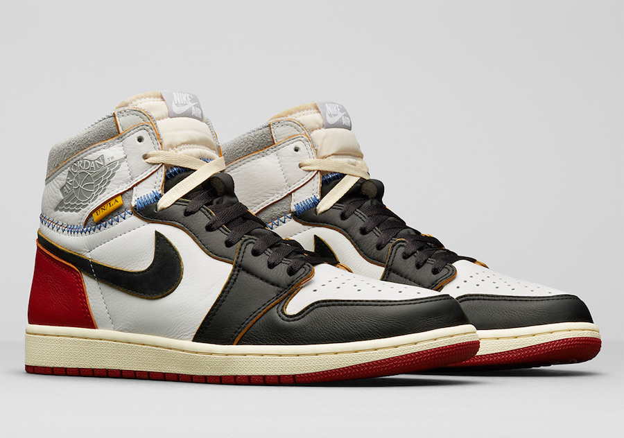 Air Jordan 1,AJ1,Union  规格极高的联名黑脚趾！Union x Air Jordan 1 国内也将发售！