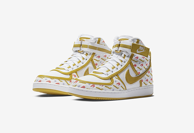 Nike,Vandal High Supreme,AH682  满印刺绣鞋身！全新 Nike Vandal High Supreme 即将发售