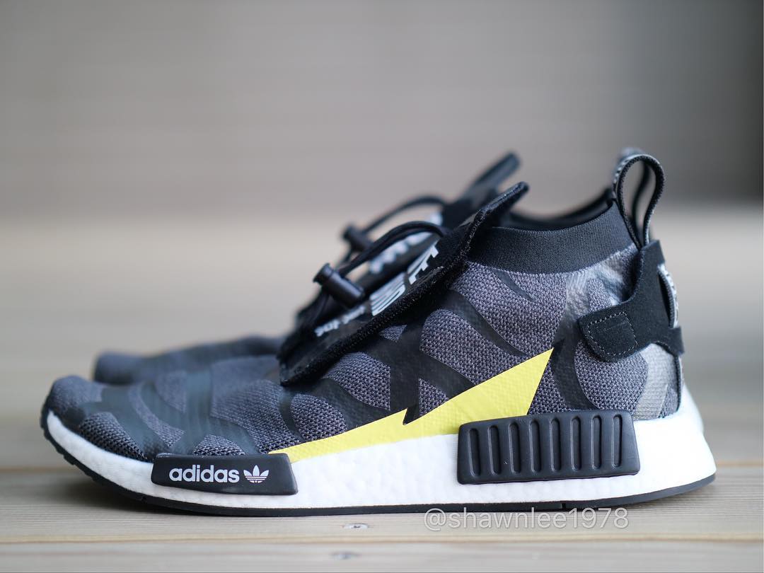 BAPE,NBHD,adidas,NMD TS1  超豪华三方联名！BAPE x NBHD x adidas NMD TS1 首度曝光