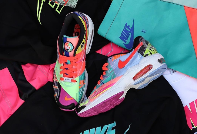 atmos,Air Max 2 Light,Nike  超亮眼色彩拼接！atmos x Air Max 2 Light 现身 ComplexCon