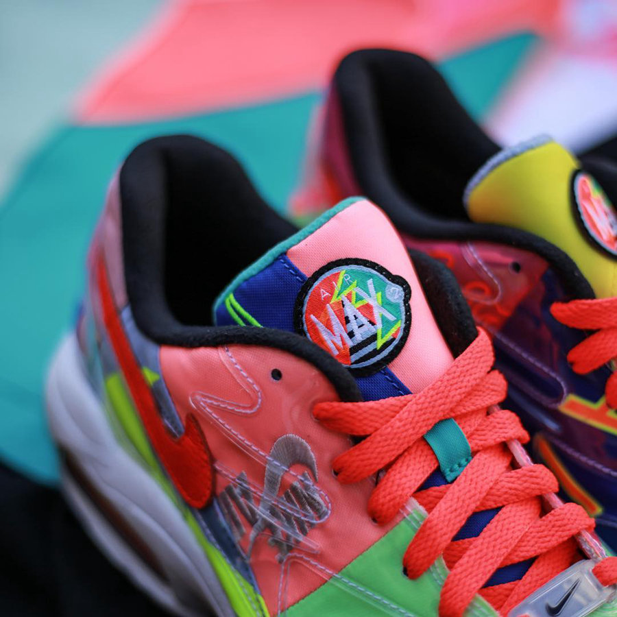 atmos,Air Max 2 Light,Nike  超亮眼色彩拼接！atmos x Air Max 2 Light 现身 ComplexCon