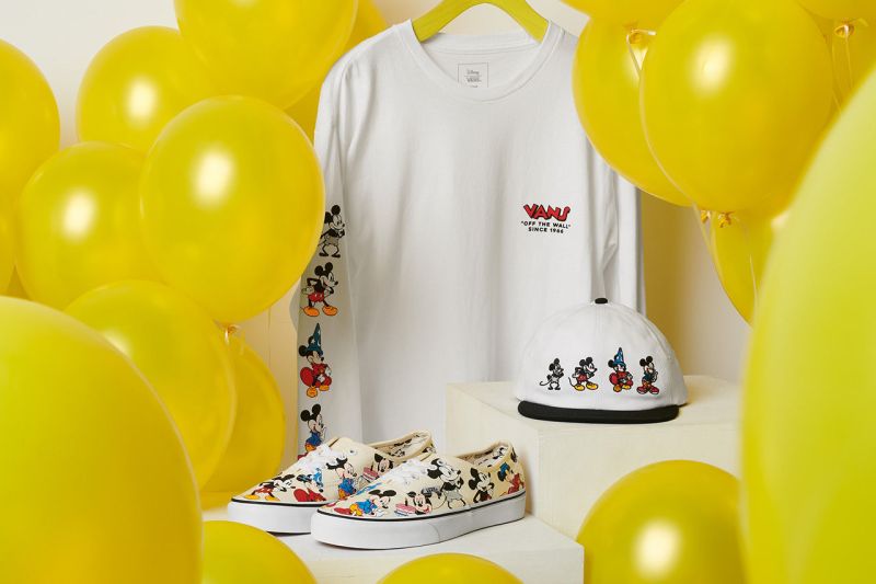 Vans,Disney,发售  米老鼠 90 周年庆典！Disney x Vans 全新单品现已发售