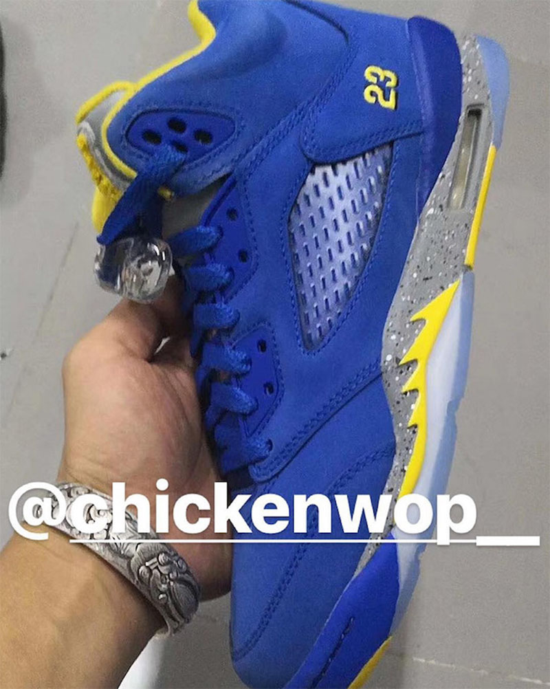 Air Jordan 5,AJ5,JSP,Laney  实物首次曝光！乔丹高中配色 Air Jordan 5 明年 1 月发售！