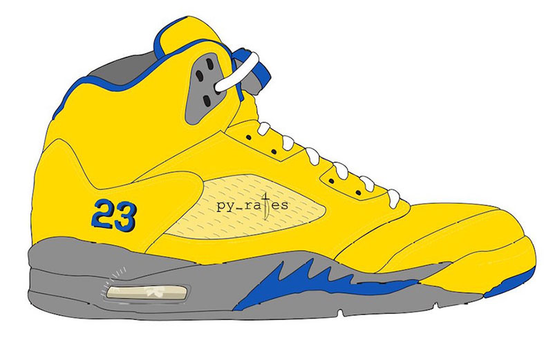 Air Jordan 5,AJ5,JSP,Laney  实物首次曝光！乔丹高中配色 Air Jordan 5 明年 1 月发售！