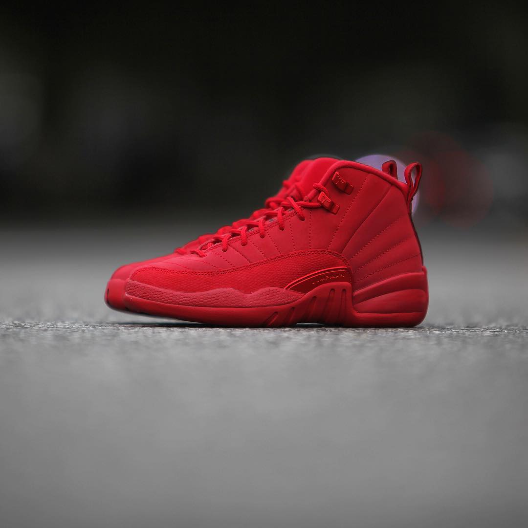 AJ12,Air Jordan 12,130690-601,  吉利喜庆的大红装扮！全新 Air Jordan 12 本周发售