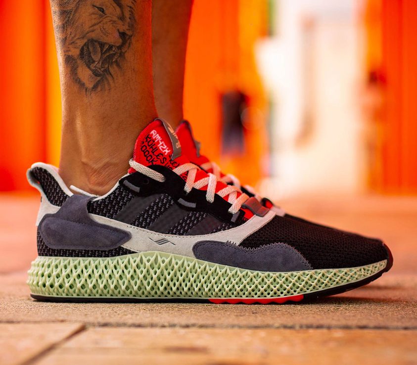 发售,B42203,ZX 4000,4D,adidas  月底这双 4D 帅多了！前卫装扮 adidas ZX 4000 4D 官图释出