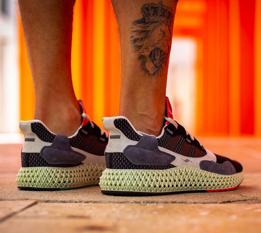 发售,B42203,ZX 4000,4D,adidas  月底这双 4D 帅多了！前卫装扮 adidas ZX 4000 4D 官图释出