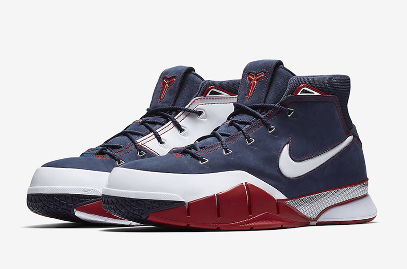 发售,Zoom Kobe 1,ZK1,Protro,USA  超经典的梦之队配色！科比世锦赛 Kobe 1 Protro “USA” 即将发售！