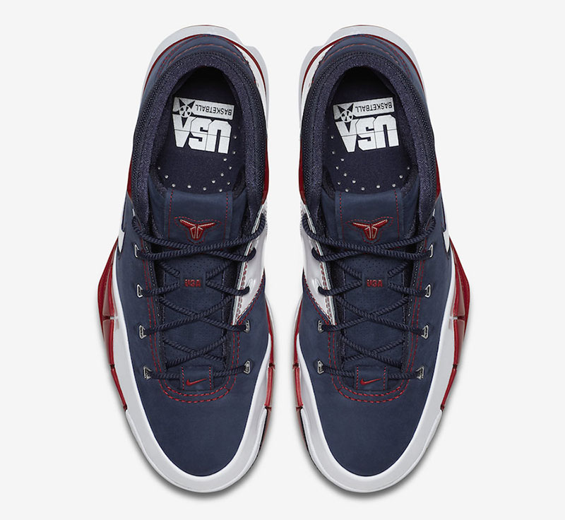 发售,Zoom Kobe 1,ZK1,Protro,USA  超经典的梦之队配色！科比世锦赛 Kobe 1 Protro “USA” 即将发售！