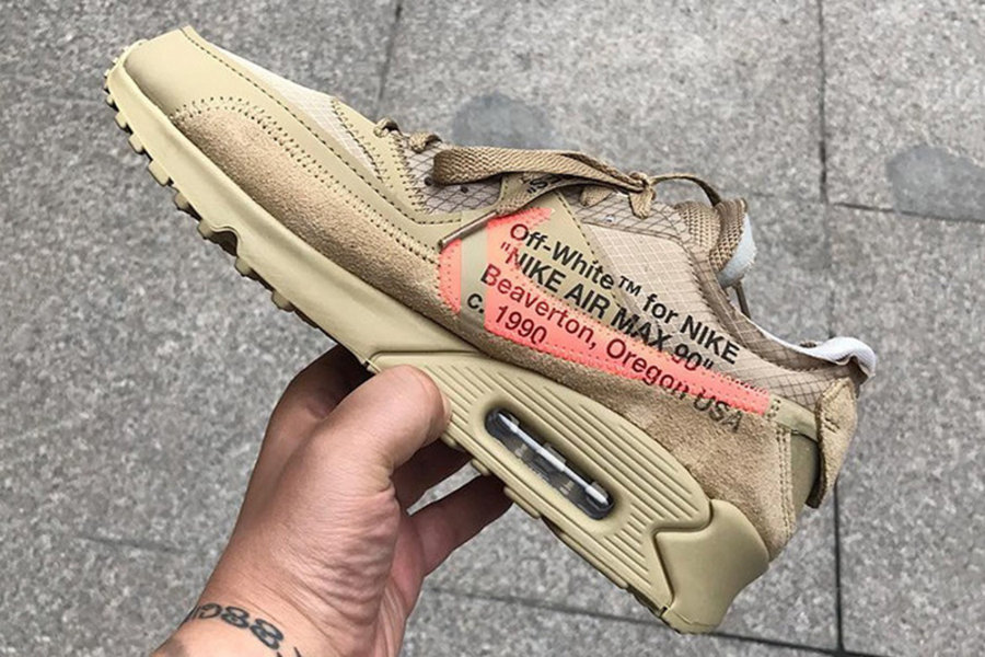 OFF-WHITE,Nike,Air Max 90,发售  发售临近！沙漠配色 OFF-WHITE x Air Max 90 将于年底发售