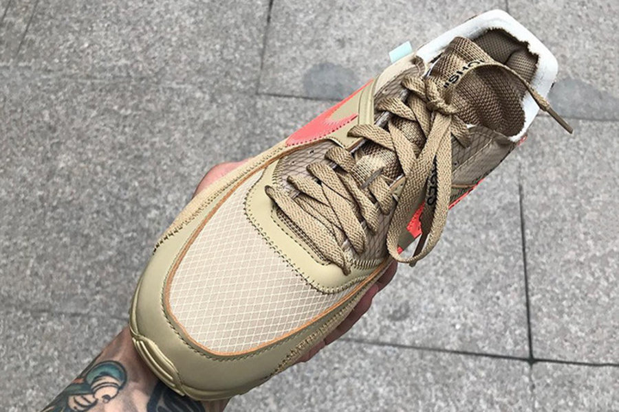 OFF-WHITE,Nike,Air Max 90,发售  发售临近！沙漠配色 OFF-WHITE x Air Max 90 将于年底发售