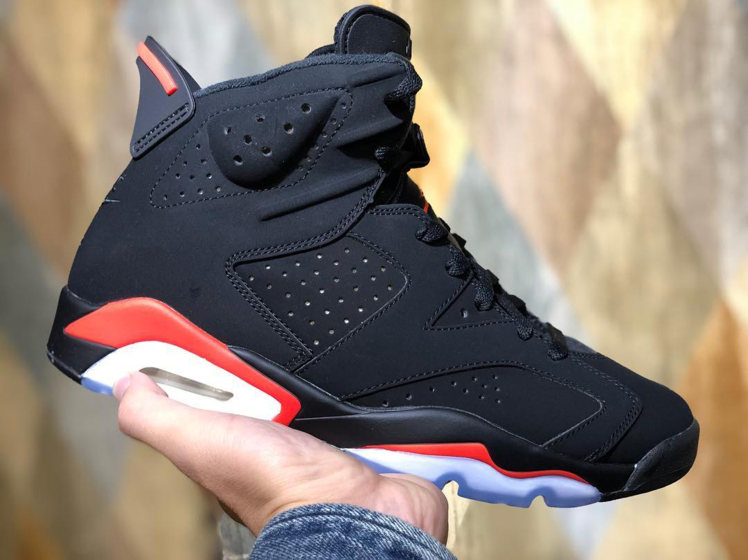 AJ6,Air Jordan 6,黑红,384664-060  时隔五年再次回归！黑红 AJ6 再曝新照，明年二月发售
