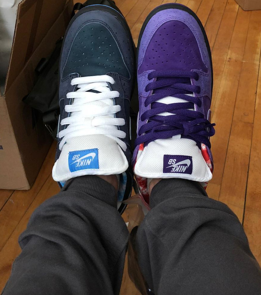 Concepts,Nik,SB Dunk Low,发售  欧文亲穿配色！紫龙虾 Concepts x Nike SB Dunk Low 下月发售