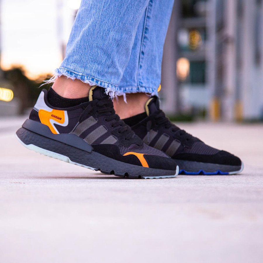 adidas,Nite Jogger 2019,上脚  全新 Boost 复古跑鞋！adidas Nite Jogger 2019 上脚效果如何？