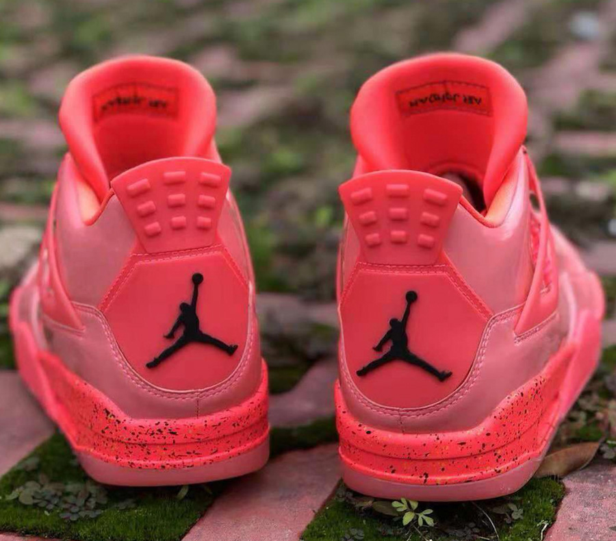 AQ9128-600,AJ4,Air Jordan 4 AQ9128-600 艳丽又热情！漆皮鞋面 Air Jordan 4 NRG 新配色曝光！