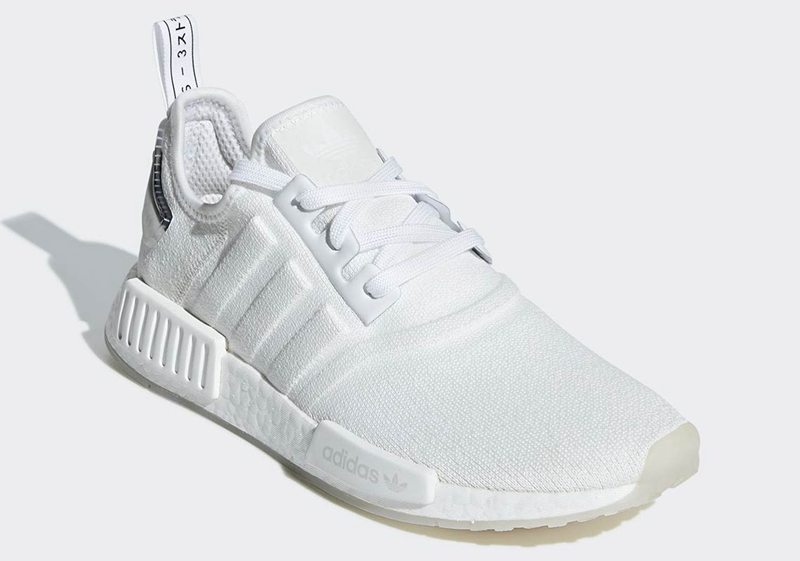 adidas,NMD R1,发售  独特压纹设计！adidas NMD R1 全新纯白配色即将发售