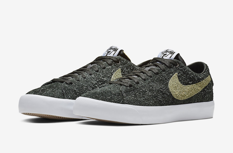 Stüssy,Nike,Blazer,发售  老炮儿再度联手！两款 Stüssy x Nike Blazer 本周发售