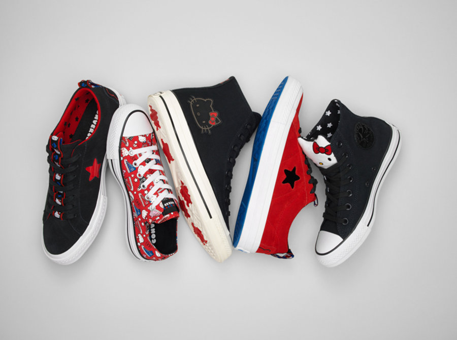 HELLO KITTY,Converse,One Star,  每次都要抢！超可爱的 HELLO KITTY x Converse 下周又要来啦！
