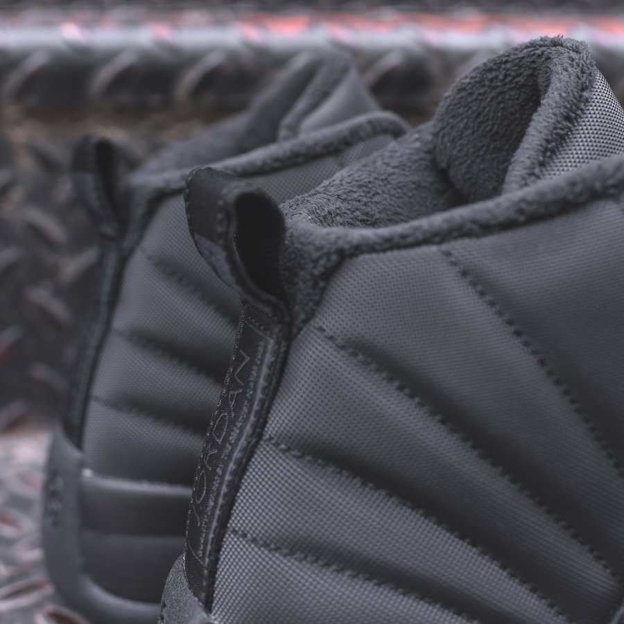 Air Jordan12,AJ12,发售  部分尺码已售罄！Air Jordan 12 冬季酷黑配色现已发售