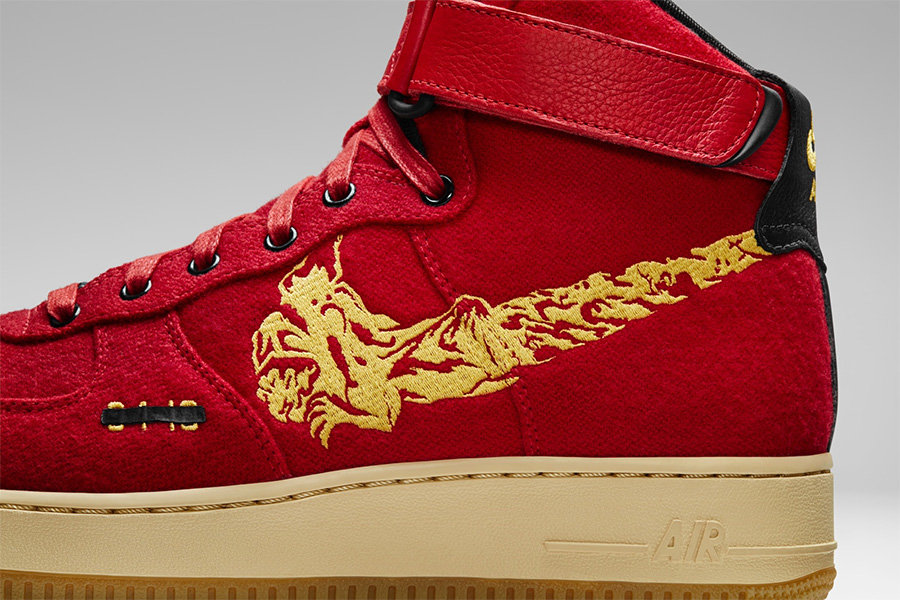 maharishi,Nike  抓紧！霸气的龙纹虎纹大钩！maharishi x Nike 定制限量供应！