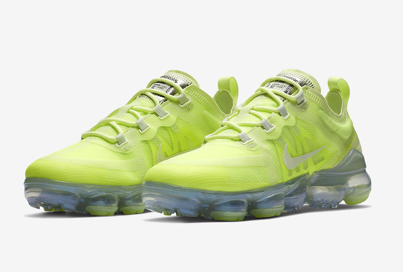 Nike,Air VaporMax 2019,WMNS,Vo  配色酷似 OFF-WHITE 联名！荧光绿 Air VaporMax 2019 即将发售