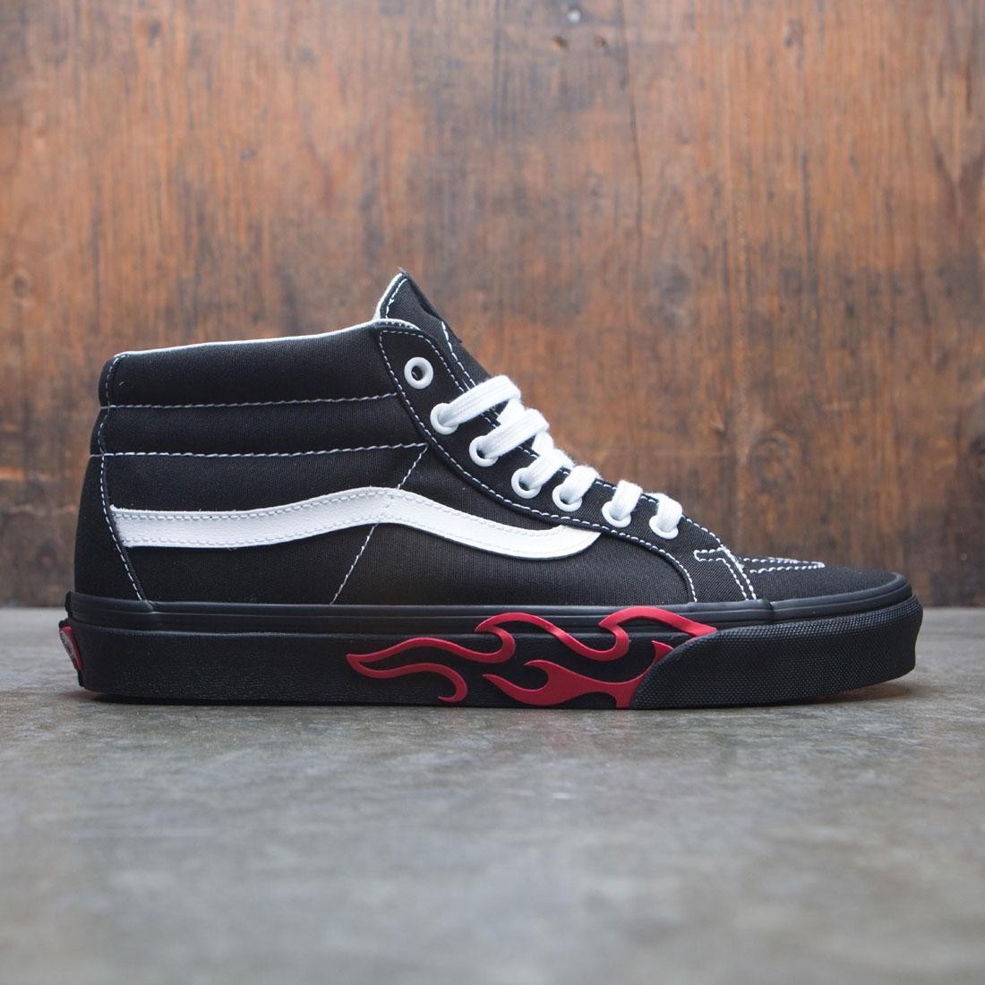 Vans,Sk8-Hi Mid,Old Skool  炫酷火焰中底！全新 Vans “Flames” 系列现已发售