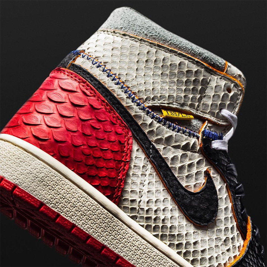 AJ1,Air Jordan 1,Union  这双超豪华版本的 Union x Air Jordan 1，要卖三万多！