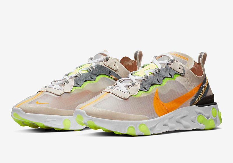 Nike,发售,React Element 87,Light  浅色系已起飞！这双 React Element 87 新品可要多加留意啦