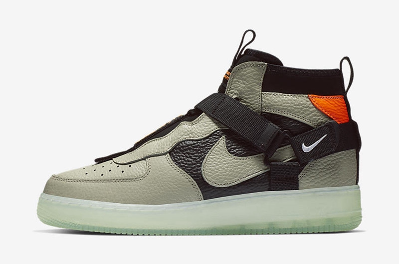 Nike,AF1,Air Force 1,发售  独一无二魔术贴绑带设计！机能版本 Air Force 1 即将发售